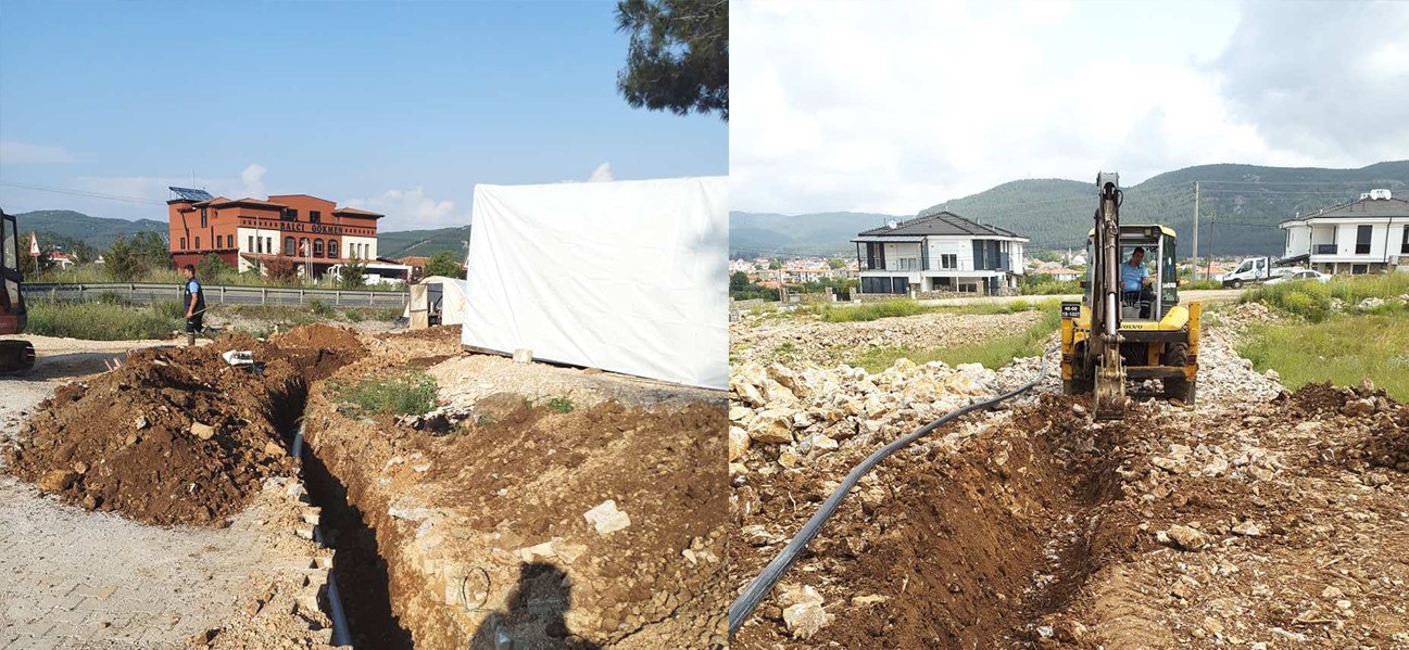 MUĞLA BÜYÜKŞEHİR BELEDİYESİ MUSKİ GENEL MÜDÜRLÜĞÜ EKİPLERİ MENTEŞE VE ULA