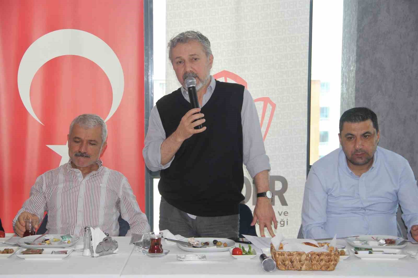 SAMSUN İNŞAATÇILAR VE MÜTEAHHİTLER DERNEĞİ (SİMDER) BAŞKANI YUNUS GÜNEY, “SON