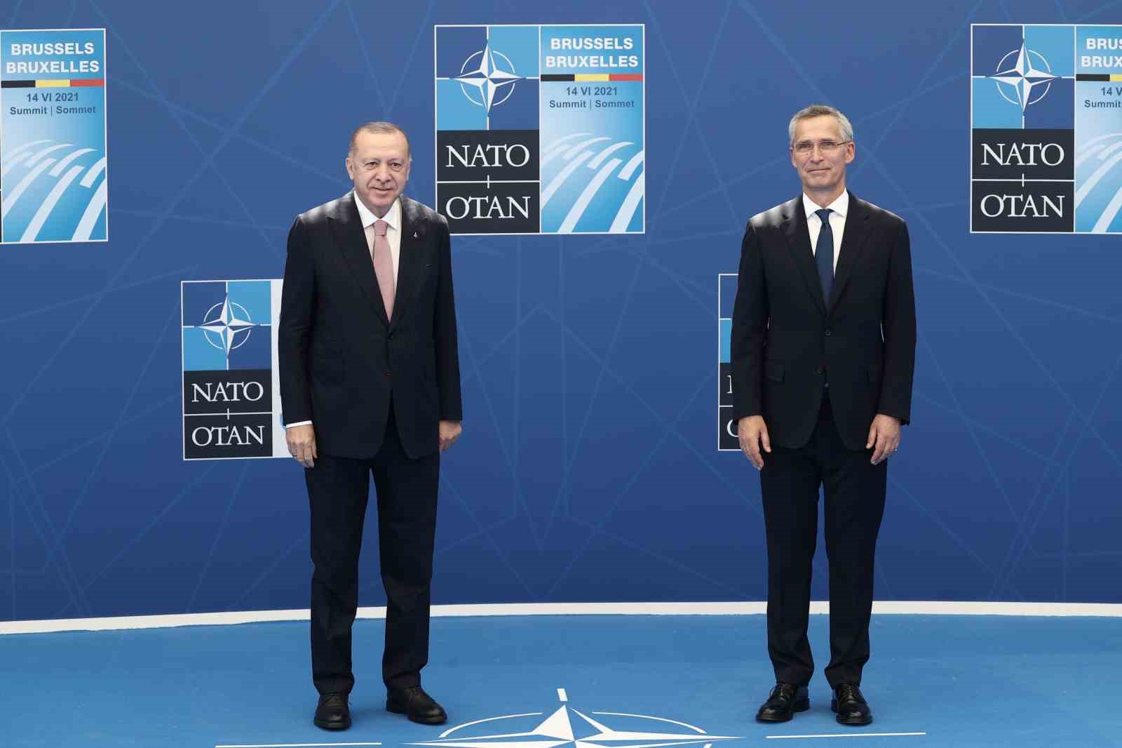 NATO GENEL SEKRETERİ JENS STOLTENBERG, CUMHURBAŞKANI RECEP TAYYİP ERDOĞAN'IN YEMİN