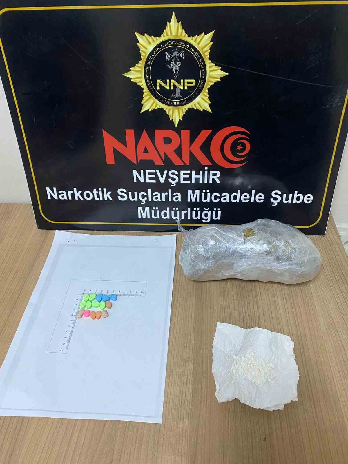NEVŞEHİR’DE “UYUŞTURUCU VEYA UYARICI MADDE İMAL VE TİCARETİ” SUÇUNDAN 5