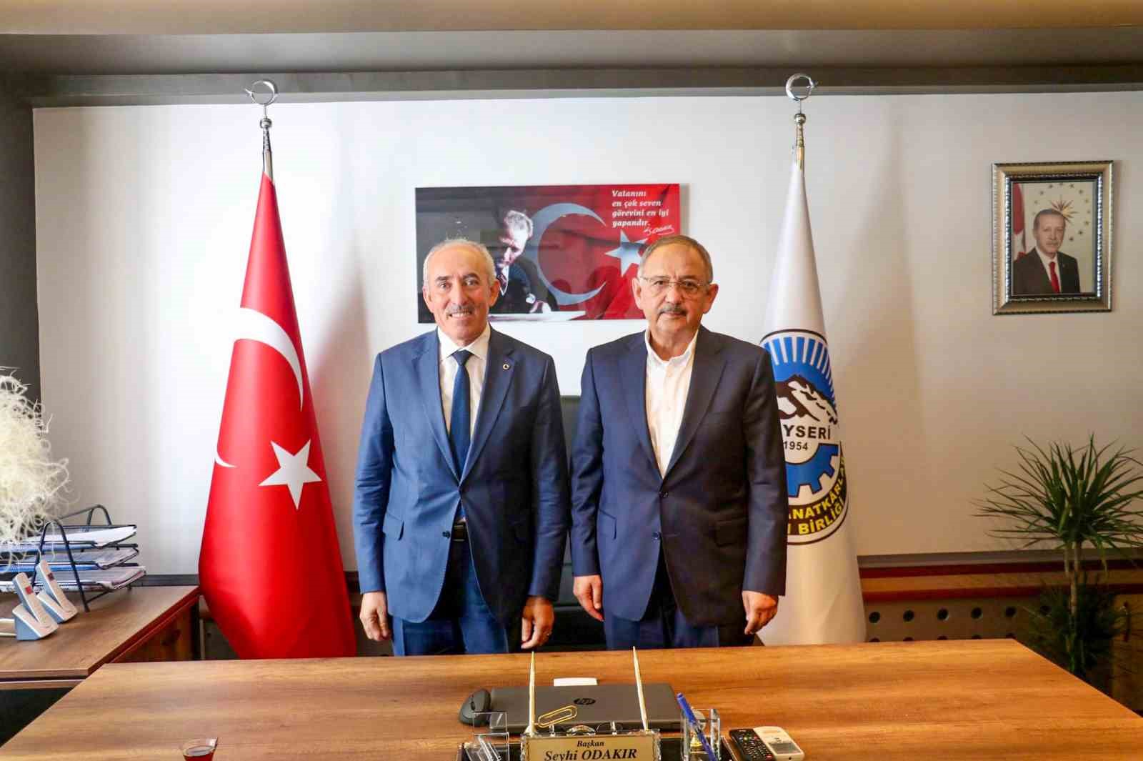 KAYSERİ ESNAF VE SANATKÂRLAR ODALARI BİRLİĞİ (KESOB) BAŞKANI ŞEYHİ ODAKIR;
