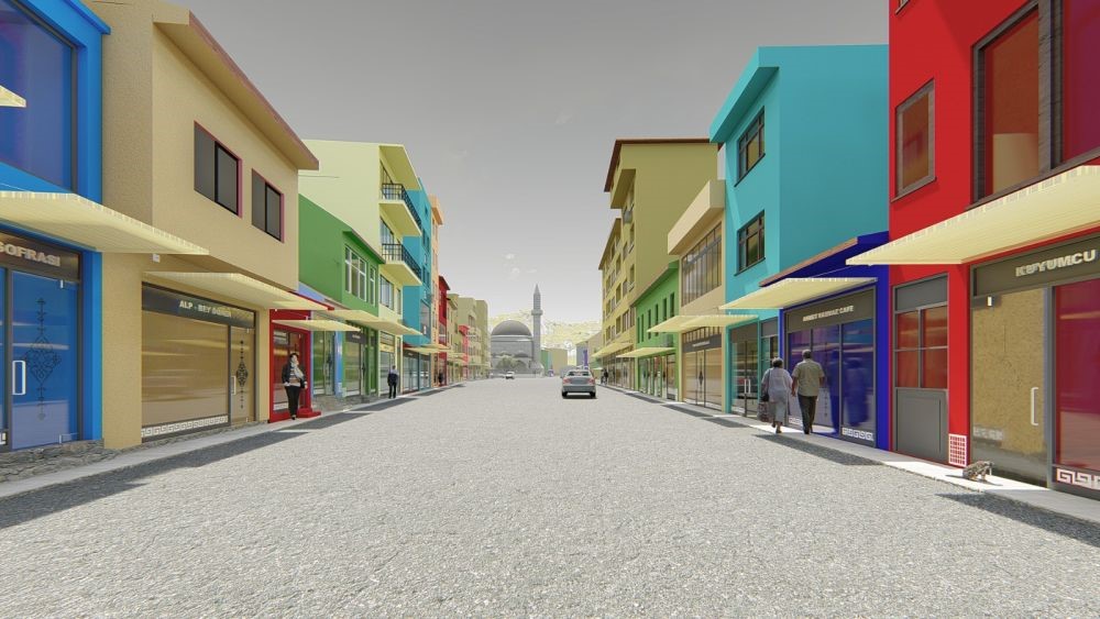 ORHANELİ İLÇESİNİN ZAFER CADDESİ, TARİHSEL DOKUSUNUN YAŞATILARAK GELECEĞE İLETİLMESİNE YÖNELİK