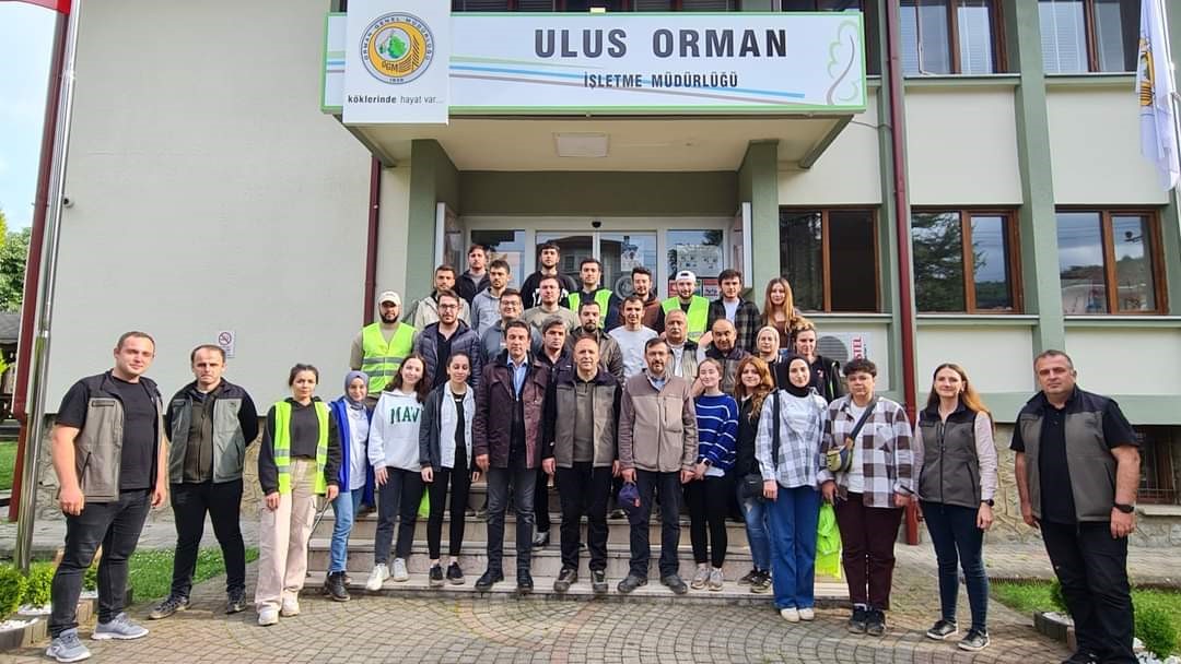 BARÜ ORMAN FAKÜLTESİ ORMAN MÜHENDİSLİĞİ SON SINIF ÖĞRENCİLERİ ULUS ORMAN