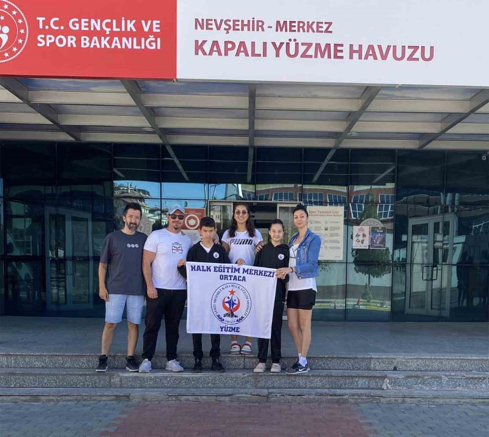ORTACA BELEDİYESİ TARAFINDAN İLÇEYLE KAZANDIRILAN YARI OLİMPİK YÜZME HAVUZUNDA YETİŞEN