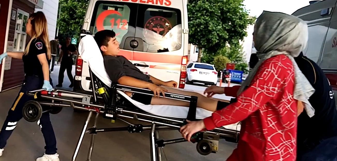 BURSA'NIN İNEGÖL İLÇESİ KIRSAL ÇİTLİ MAHALLESİNDE OYUN OYNARKEN YILANIN ISIRDIĞI
