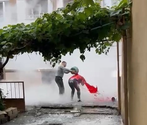 BURSA’DA DÜNYA EVİNE GİRMEYE HAZIRLANAN DAMAT ERDOĞAN VURAL, ARKADAŞLARI TARAFINDAN