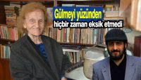 102 yaşında hiçbir zaman yazmaktan kopmayan, üreten ve üretirken de