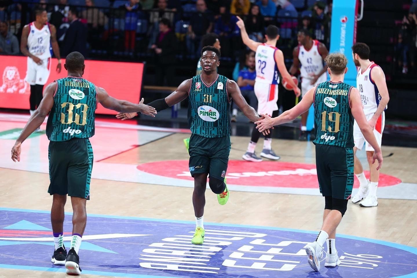 PINAR KARŞIYAKALI ANGEL DELGADO, PLAY-OFF'LARDAKİ 17,5 SAYI ORTALAMASI İLE BU
