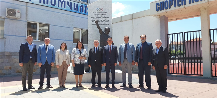 PROF. DR. ERHAN TABAKOĞLU BAŞKANLIĞINDAKİ HEYET, BULGARİSTAN'IN MESTANLI BELEDİYE BAŞKANI