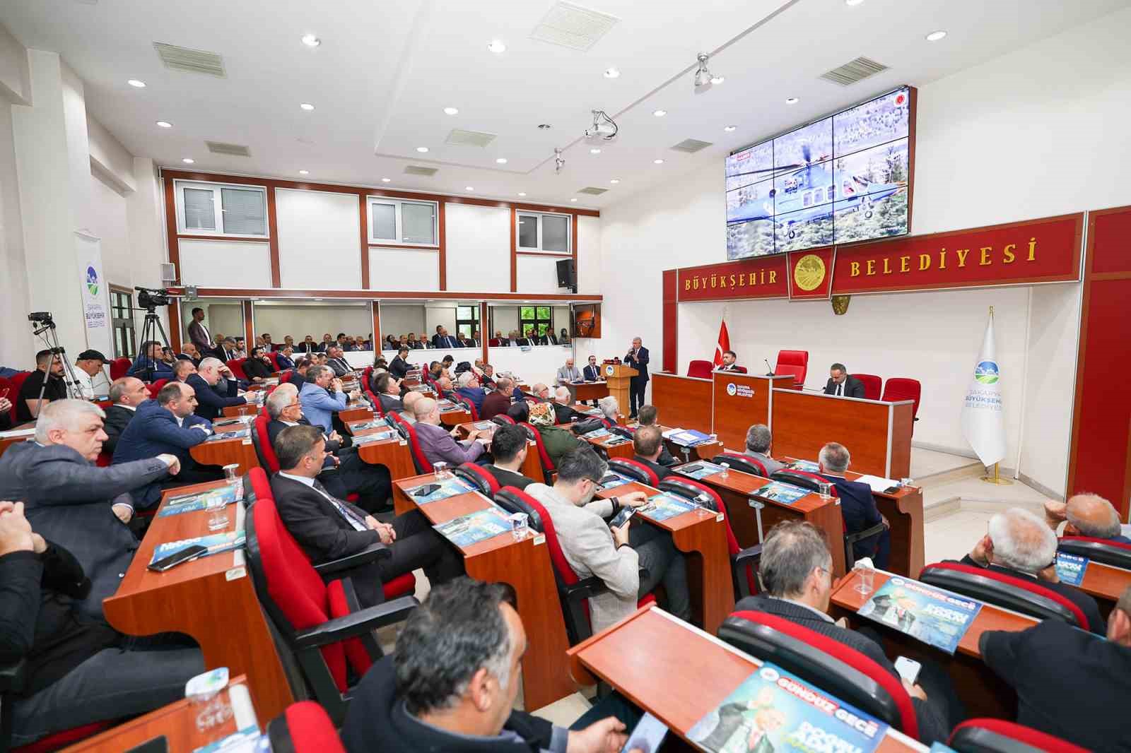 SAKARYA BÜYÜKŞEHİR MECLİSİ 12 HAZİRAN PAZARTESİ GÜNÜ TOPLANIYOR. OTURUMDA İMAR