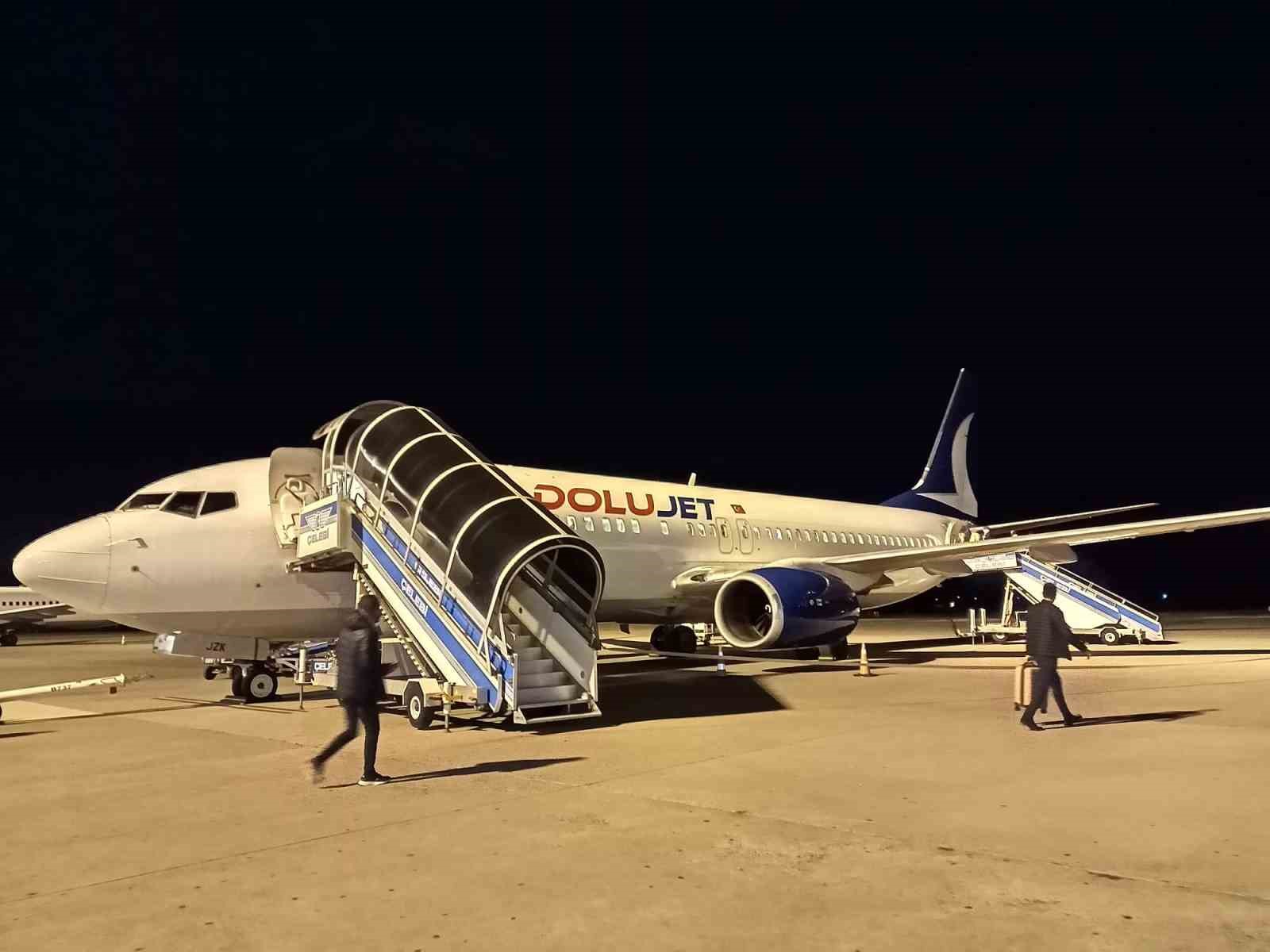 SAMSUN-ÇARŞAMBA ULUSLARARASI HAVALİMANINDAN YILIN İLK 5 AYINDA 535 BİN 593