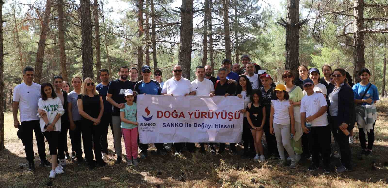 SANKO ÜNİVERSİTESİ HASTANESİ YÖNETİCİLERİ VE ÇALIŞANLARI “SANKO İLE DOĞAYI HİSSET”