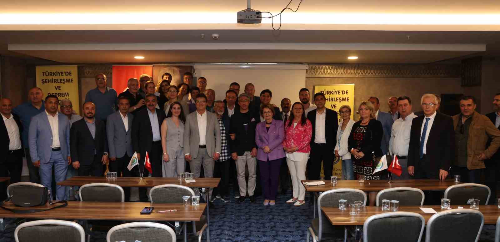 MUĞLA’NIN MARMARİS İLÇESİNDE DÜZENLENEN “TÜRKİYE’DE ŞEHİRLEŞME VE DEPREM GERÇEĞİ” ÇALIŞTAYINDA