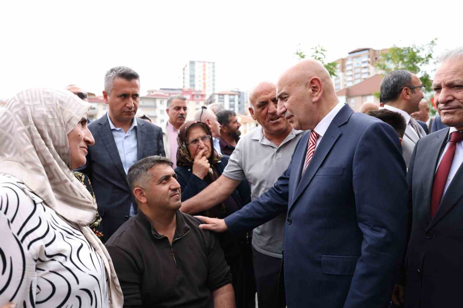 KEÇİÖREN BELEDİYESİ TARAFINDAN İLÇEDEKİ ŞEHİT KUBİLAY MAHALLESİNE İNŞA EDİLEN VE