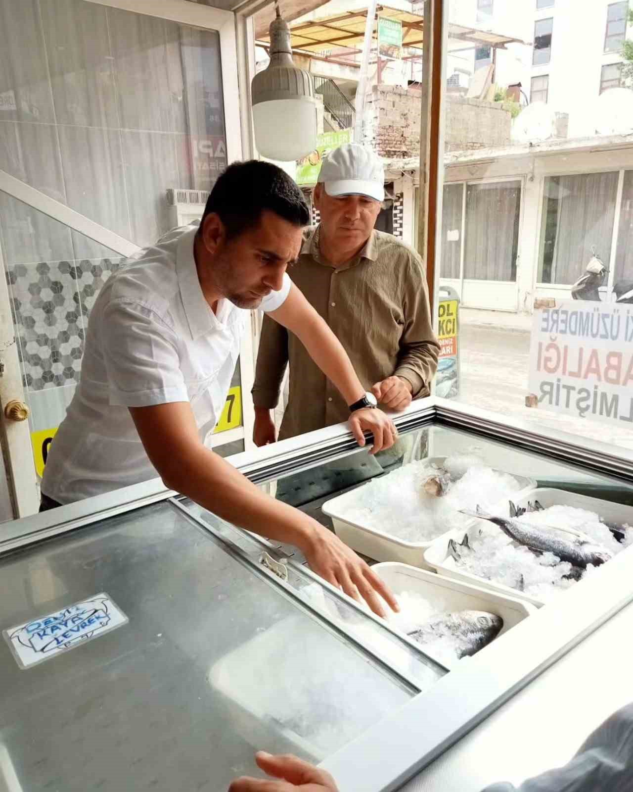 SERİK İLÇESİNDE TARIM VE ORMAN İLÇE MÜDÜRLÜĞÜ SU ÜRÜNLERİ KONTROL