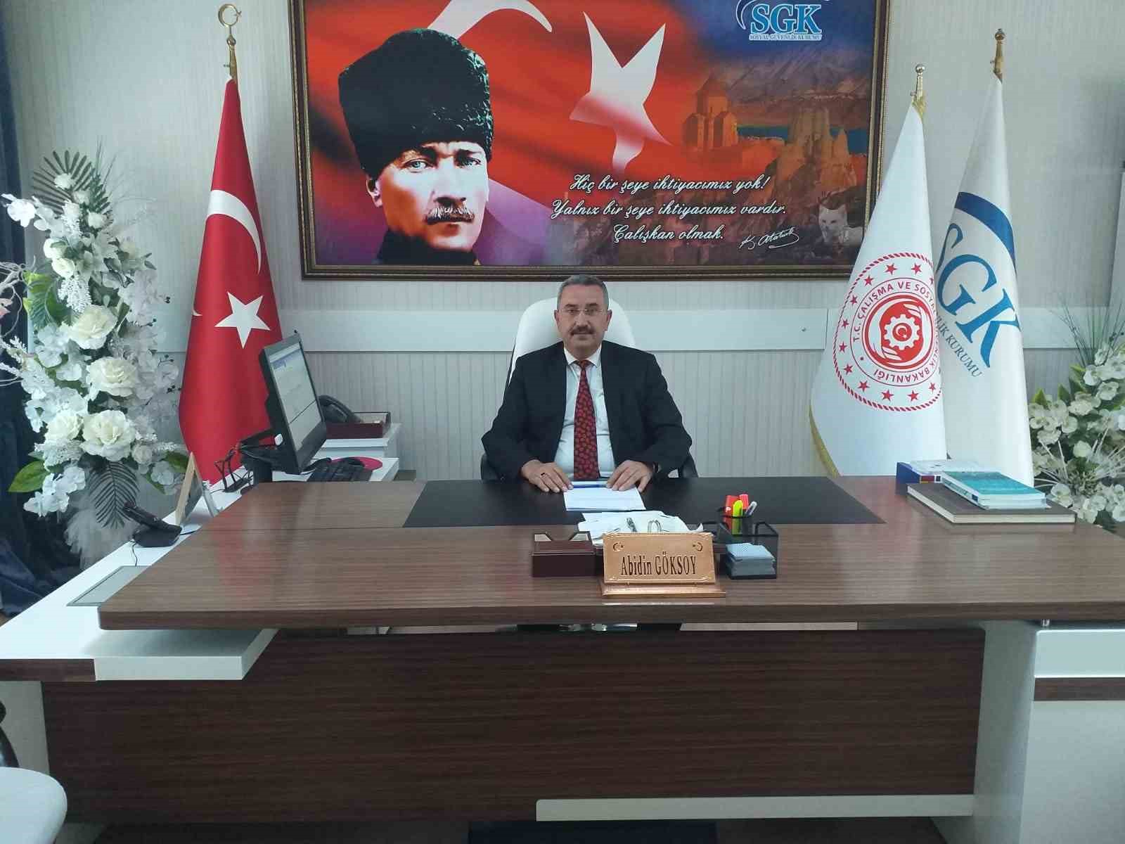 SOSYAL GÜVENLİK KURUMU (SGK) VAN İL MÜDÜRÜ ABİDİN GÖKSOY, GENİŞ