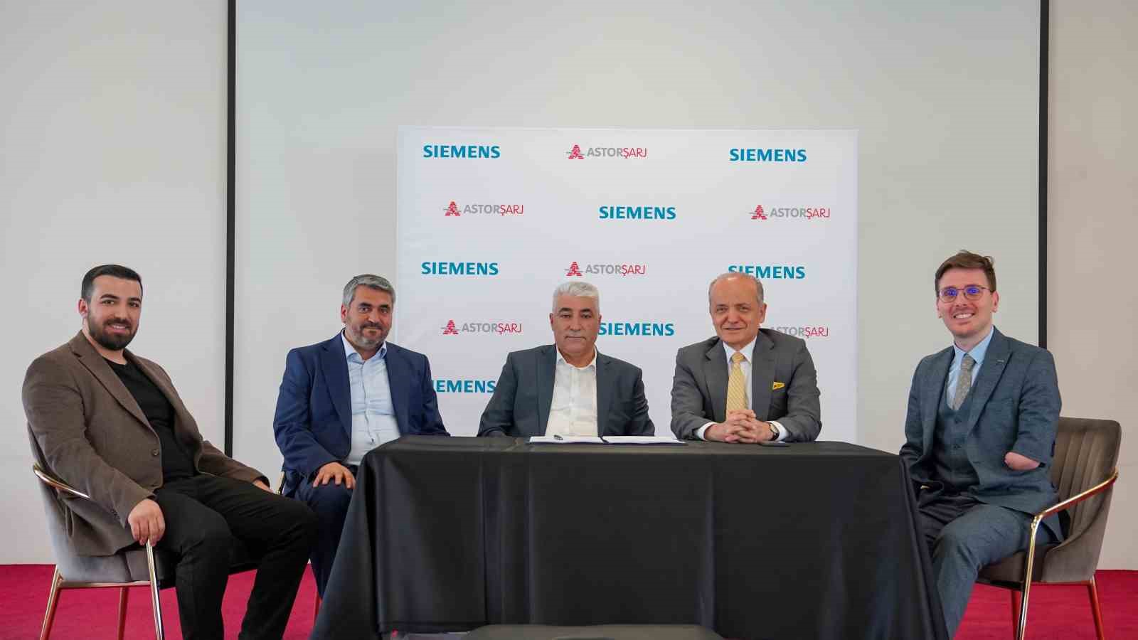 SİEMENS TÜRKİYE VE ASTOR ŞARJ ARASINDA ELEKTRİK ARAÇ ŞARJ ÜNİTESİ