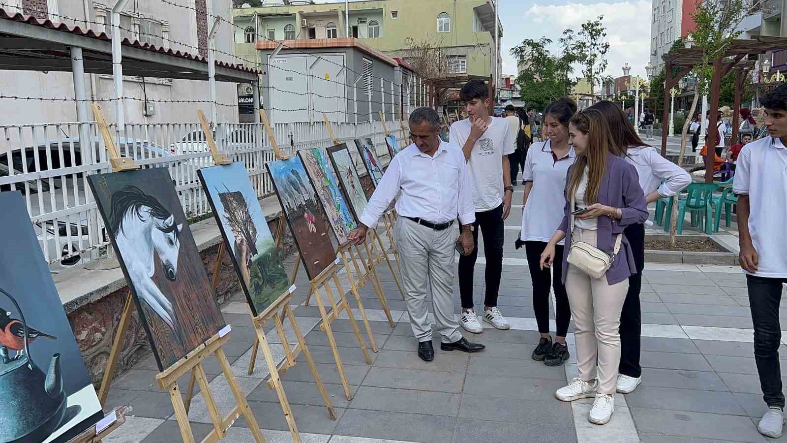 ŞIRNAK’IN SİLOPİ İLÇESİNDE FEN LİSESİ ÖĞRENCİLERİ ÇİZDİKLERİ RESİMLER İLE ÇEVRE