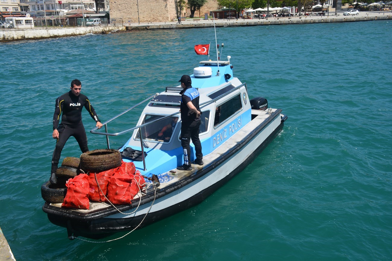 SİNOP İL EMNİYET MÜDÜRLÜĞÜ DENİZ POLİSİ VE SİNOP ÜNİVERSİTESİ SUALTI