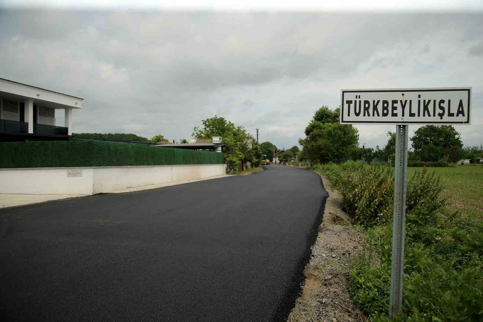SAKARYA BÜYÜKŞEHİR BELEDİYESİ, SÖĞÜTLÜ İLÇESİNDE 7 KİLOMETRELİK GRUP YOLUNU, 8