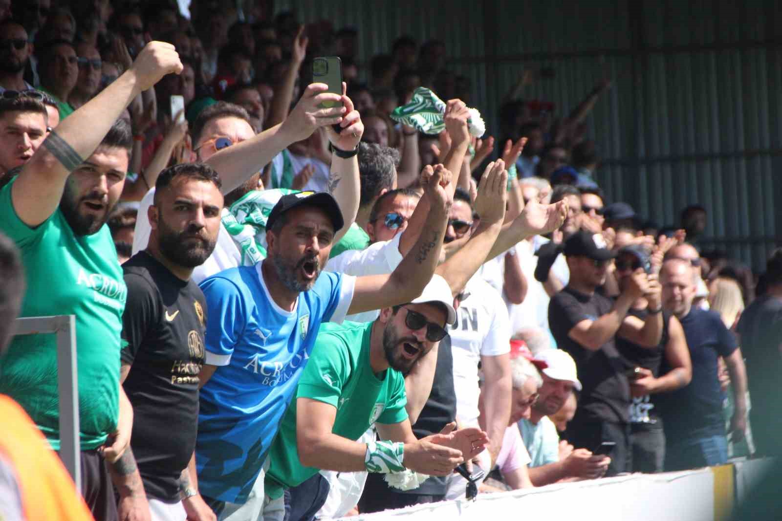 SPOR TOTO 1. LİG PLAY-OFF 3. TUR İKİNCİ MAÇINDA BODRUMSPOR
