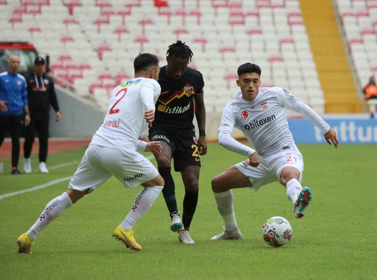 SPOR TOTO SÜPER LİG’İN 38. HAFTASINDA D.G. SİVASSPOR, KAYSERİSPOR’U KONUK