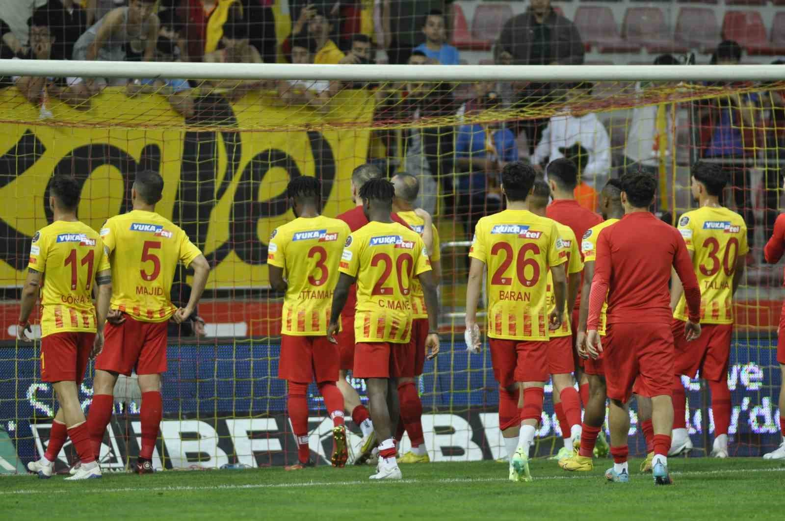 SPOR TOTO SÜPER LİG’İN 37. HAFTASINDA YUKATEL KAYSERİSPOR EVİNDE KARŞILAŞTIĞI