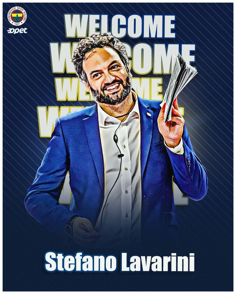 FENERBAHÇE KADIN VOLEYBOL TAKIMI, İTALYAN ÇALIŞTIRICI STEFANO LAVARİNİ'Yİ TAKIMIN BAŞINA