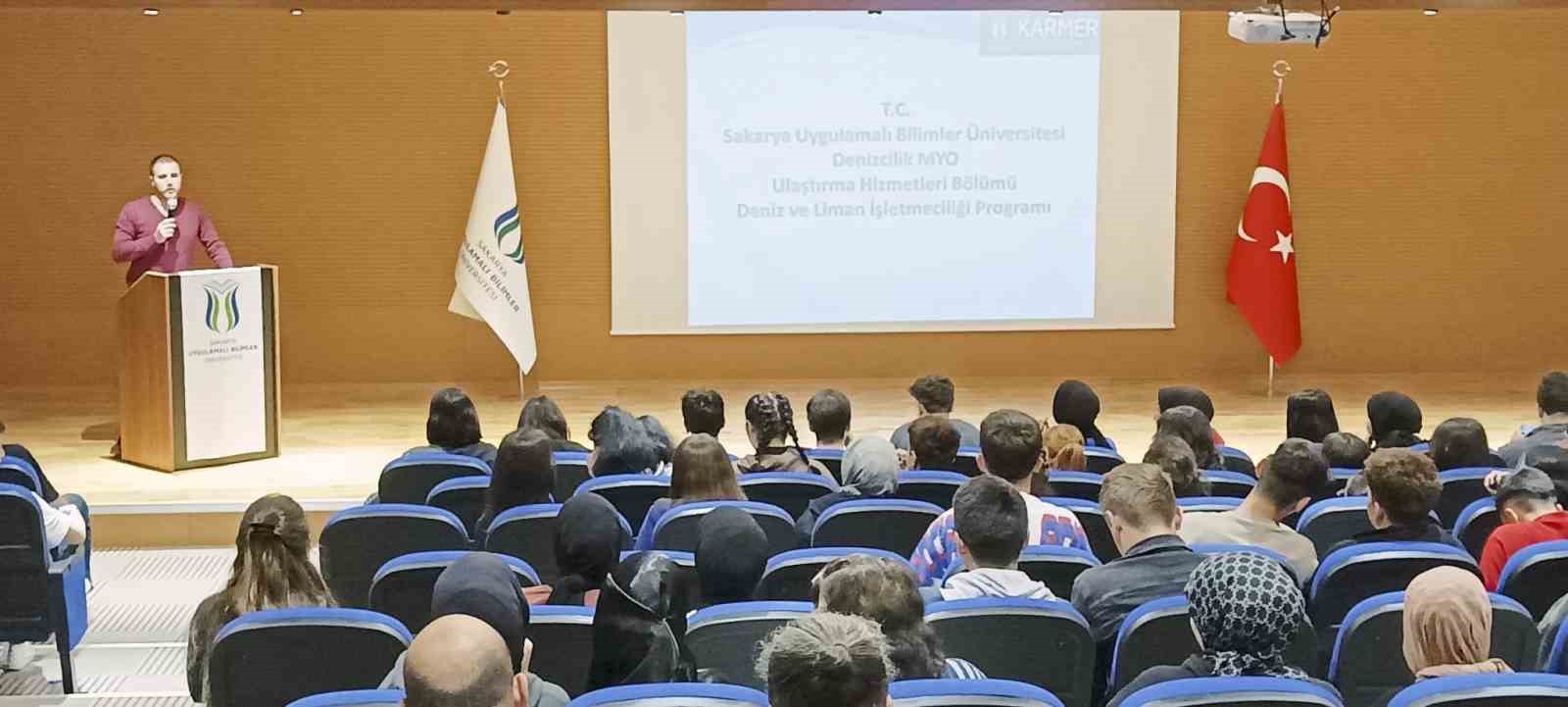 SUBÜ DENİZCİLİK MYO, YÜKSEKÖĞRETİM KURUMLARI SINAVI’NA GİRECEK ÖĞRENCİLERE TANITILDI.