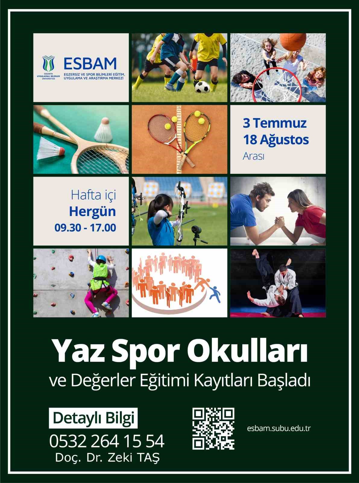 SUBÜ EGZERSİZ VE SPOR BİLİMLERİ EĞİTİM UYGULAMA VE ARAŞTIRMA MERKEZİ