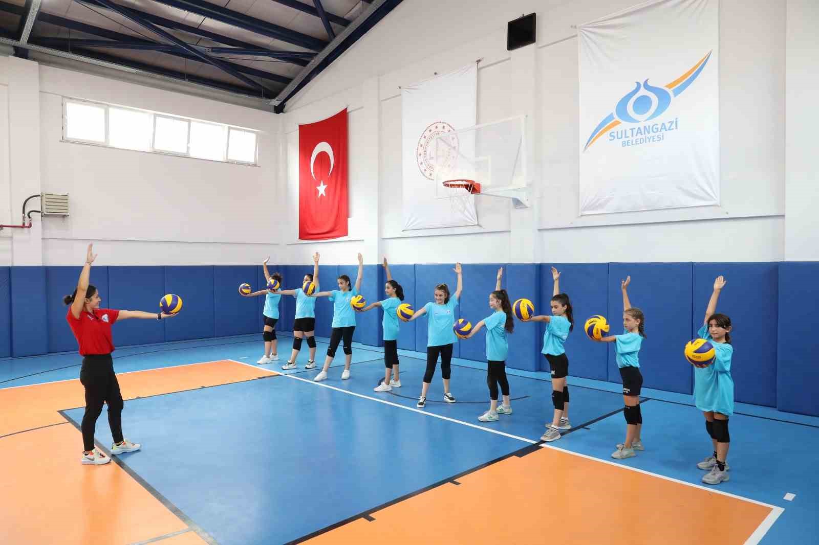 SULTANGAZİ BELEDİYESİ’NİN, 7-18 YAŞ ARASI ÇOCUKLAR İÇİN DÜZENLEDİĞİ YAZ SPOR