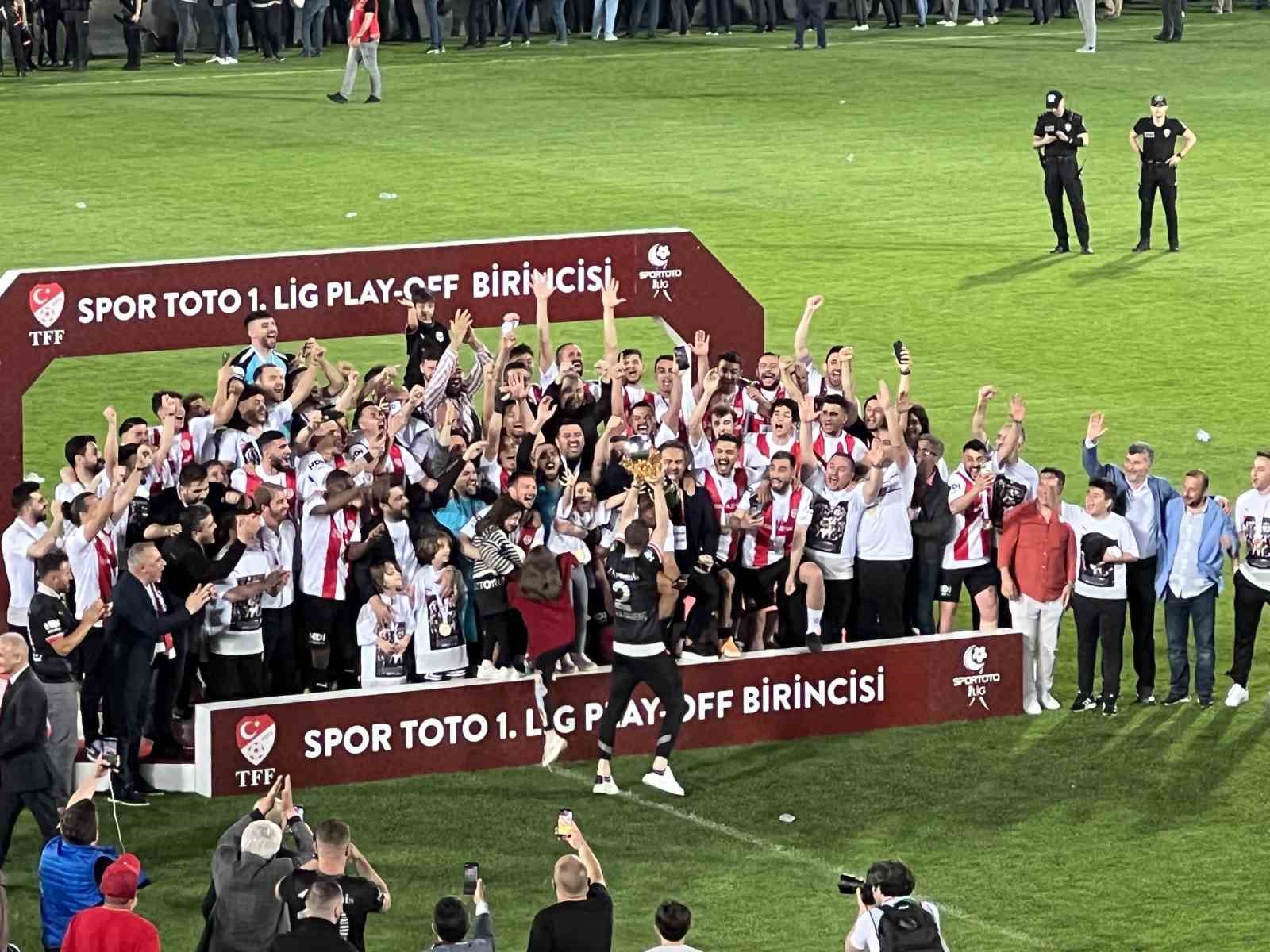 SPOR TOTO 1. LİG PLAY-OFF FİNAL MÜSABAKASINDA AKHİSAR'DA BODRUMSPOR'U 2-1