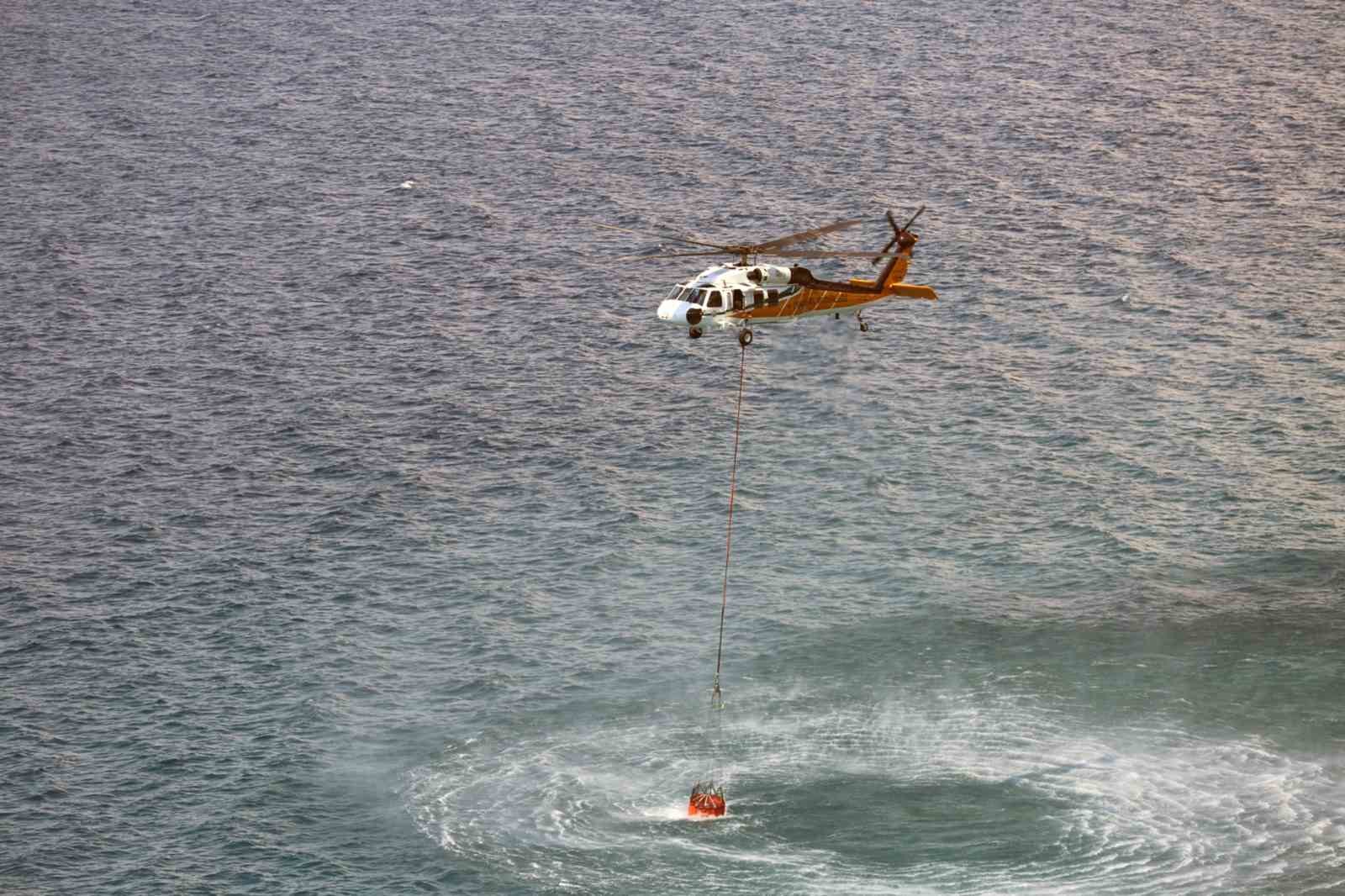 T-70 YANGIN SÖNDÜRME HELİKOPTERİ ‘NEFES’ MUĞLA’DA GÖREVE BAŞLADI