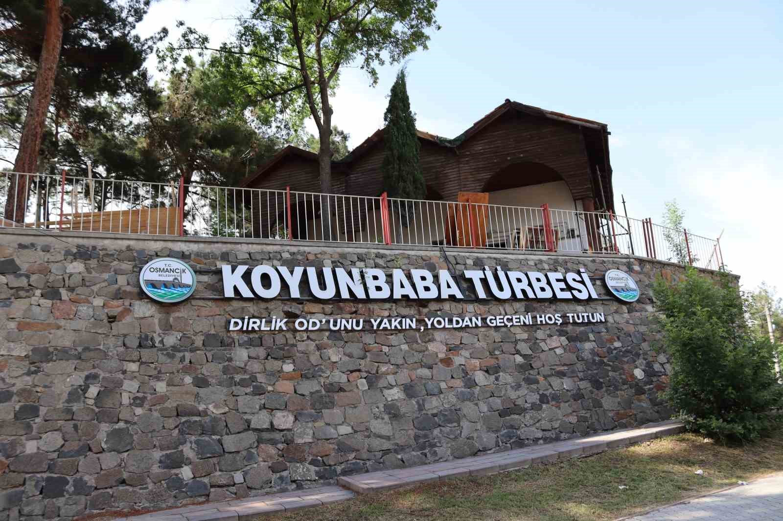 ÇORUM’UN OSMANCIK İLÇESİNDE BULUNAN TARİHİ KOYUNBABA TÜRBESİ’NDE RESTORASYON ÇALIŞMASI BAŞLATILDI.