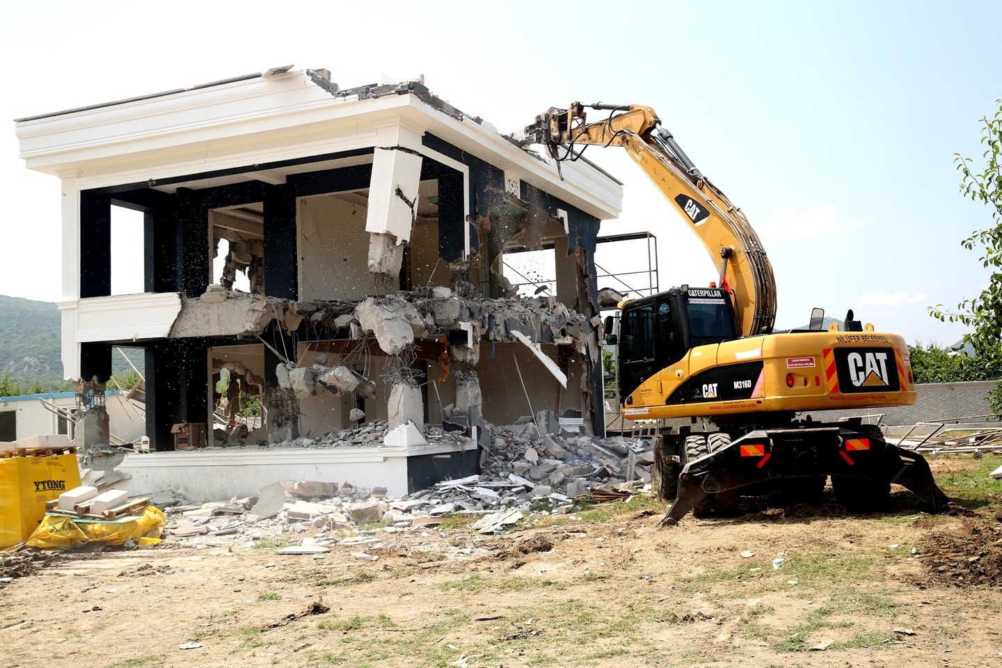 NİLÜFER BELEDİYESİ, FADILLI MAHALLESİ’NDE 5 DÖNÜMLÜK TARIM ALANI İÇİNE YAPILAN