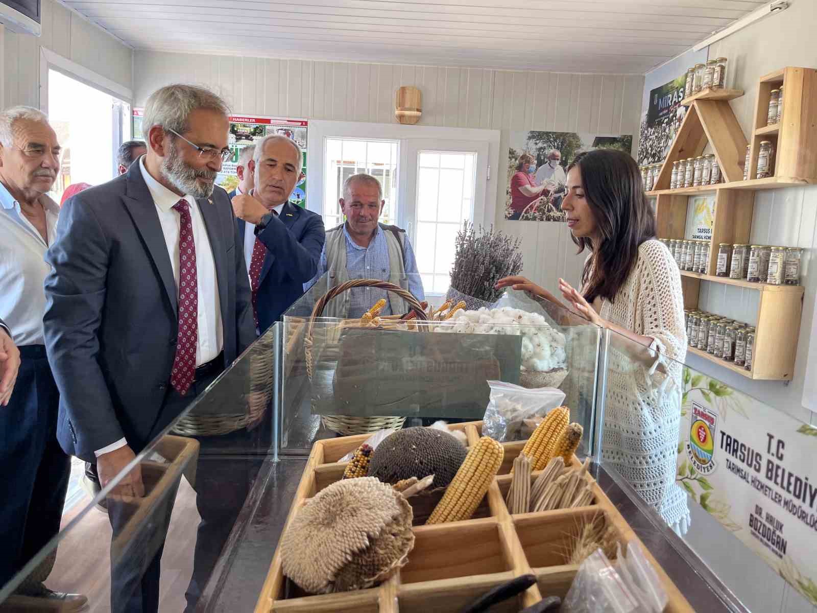 MERSİN'İN TARSUS İLÇESİNDE TARSUS BELEDİYESİNCE HAYATA GEÇİRİLEN TARIM YAŞAM ALANI