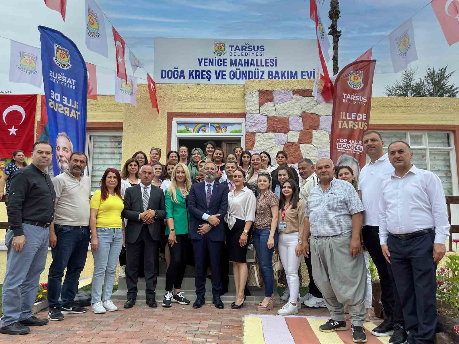 TARSUS BELEDİYESİ TARAFINDAN AÇILAN KREŞLER İLE HEM KADIN İSTİHDAMI SAĞLANIYOR