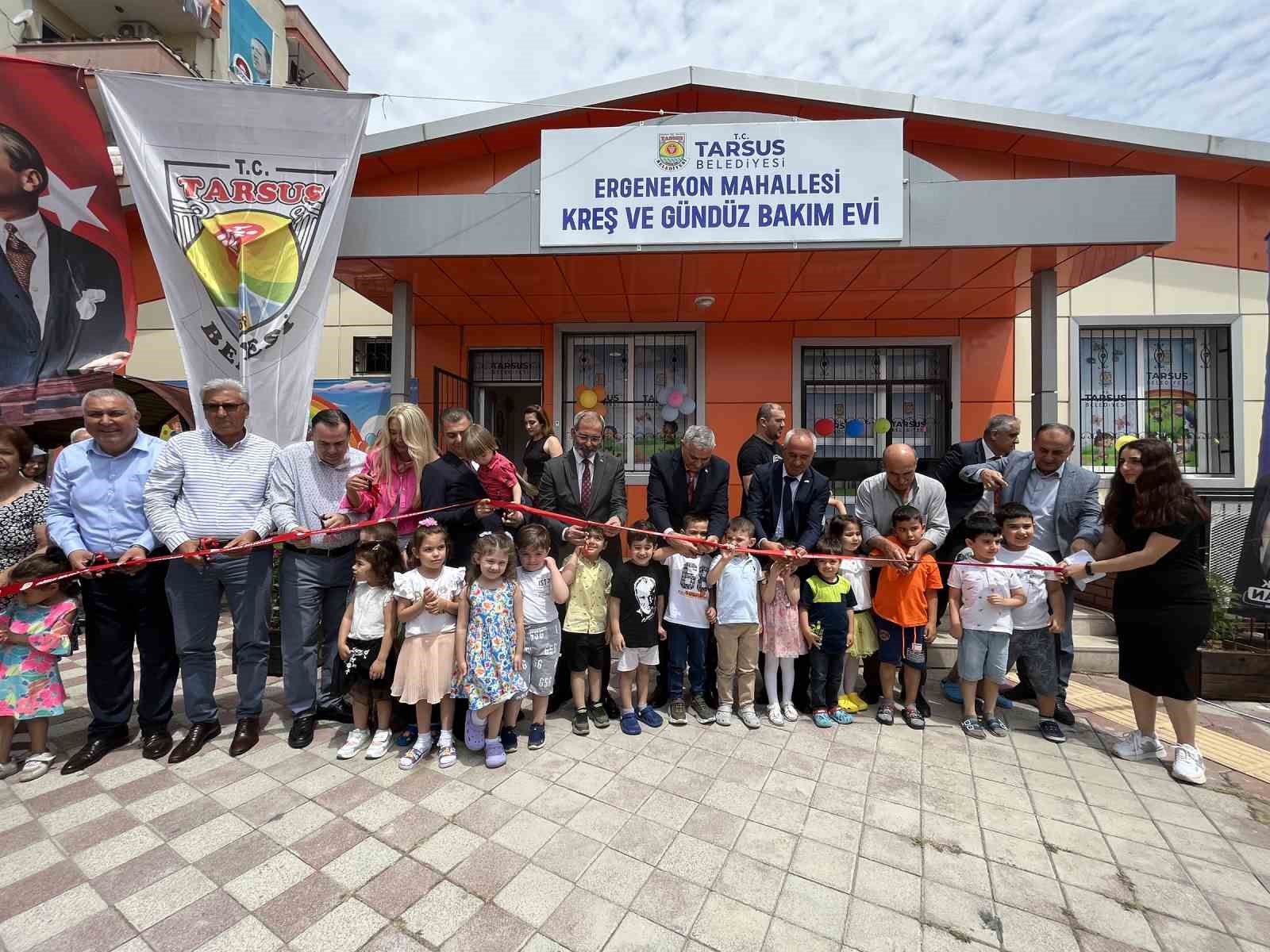 TARSUS BELEDİYESİNCE YAPIMI TAMAMLANAN ERGENEKON MAHALLESİ KREŞ VE GÜNDÜZ BAKIM