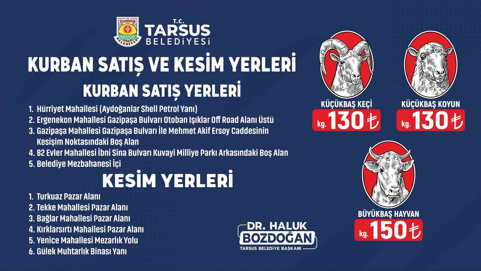 MERSİN'İN TARSUS İLÇESİNDE YAKLAŞAN KURBAN BAYRAMI DOLAYISIYLA KURBANLIKLARIN FİYATLARI, SATIŞ