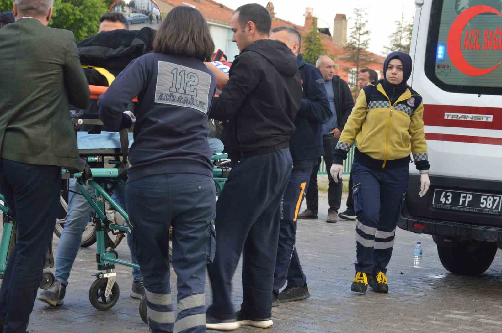 TAVŞANLI'DA TRAFİK KAZASI 1 YARALI