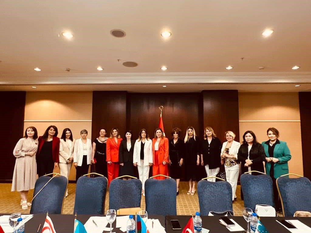 TÜRK DEVLETLERİ KADIN BİRLİĞİ TEŞKİLATI'NIN (TDKT) KURULUŞ KONFERANSI ANKARA'DA GERÇEKLEŞTİRİLDİ.