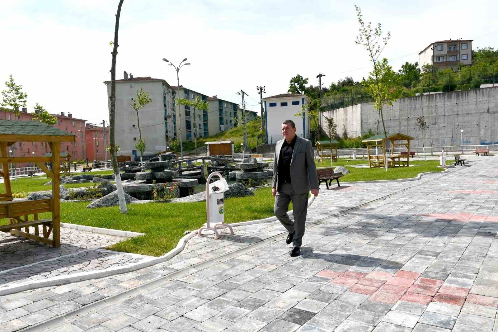 ZONGULDAK - ALAPLI BELEDİYE BAŞKANI NURİ TEKİN, TEPEKÖY MAHALLESİNDE HALKIN