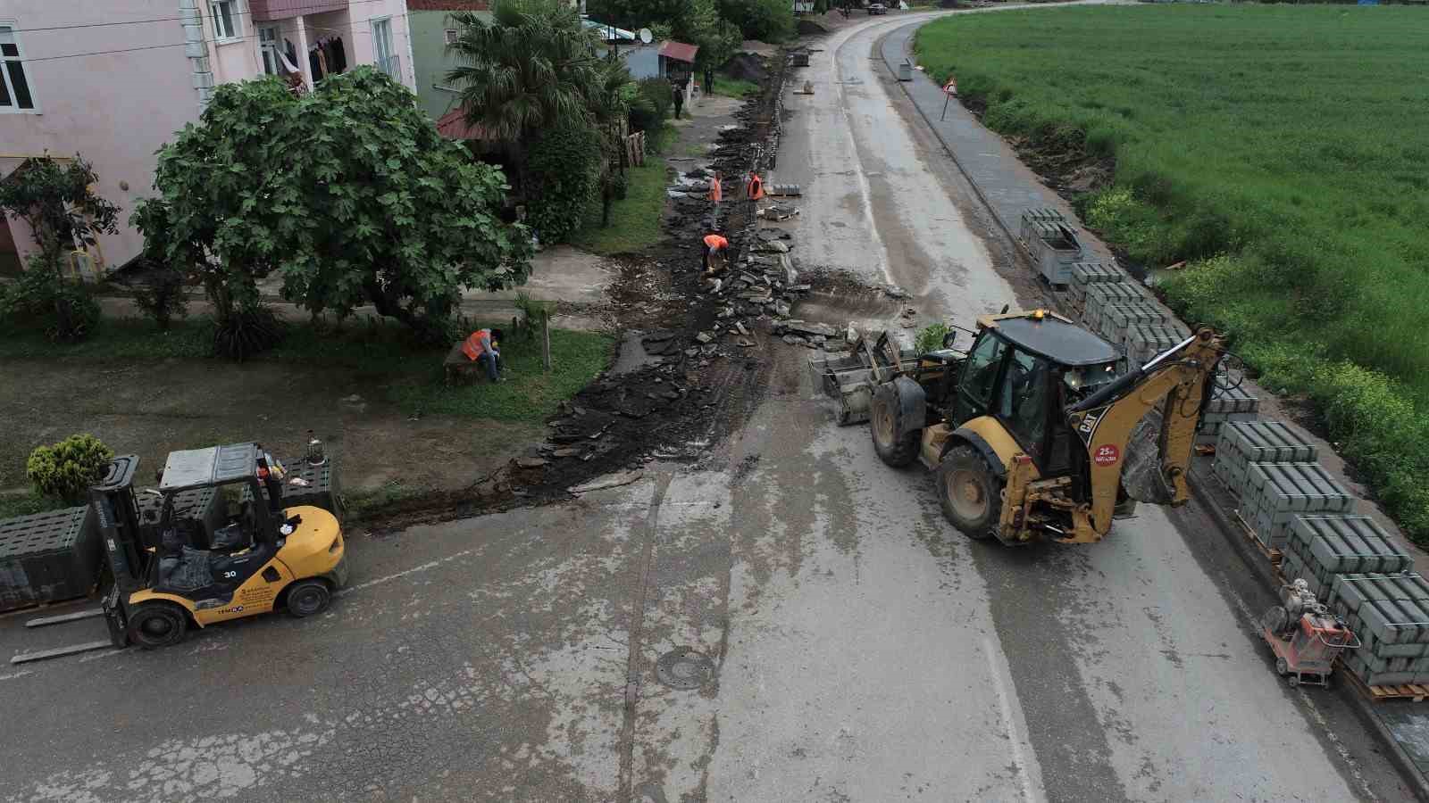 SAMSUN BÜYÜKŞEHİR BELEDİYESİ, TEKKEKÖY İLÇESİ 19 MAYIS MAHALLESİ’NDE 2,5 KM
