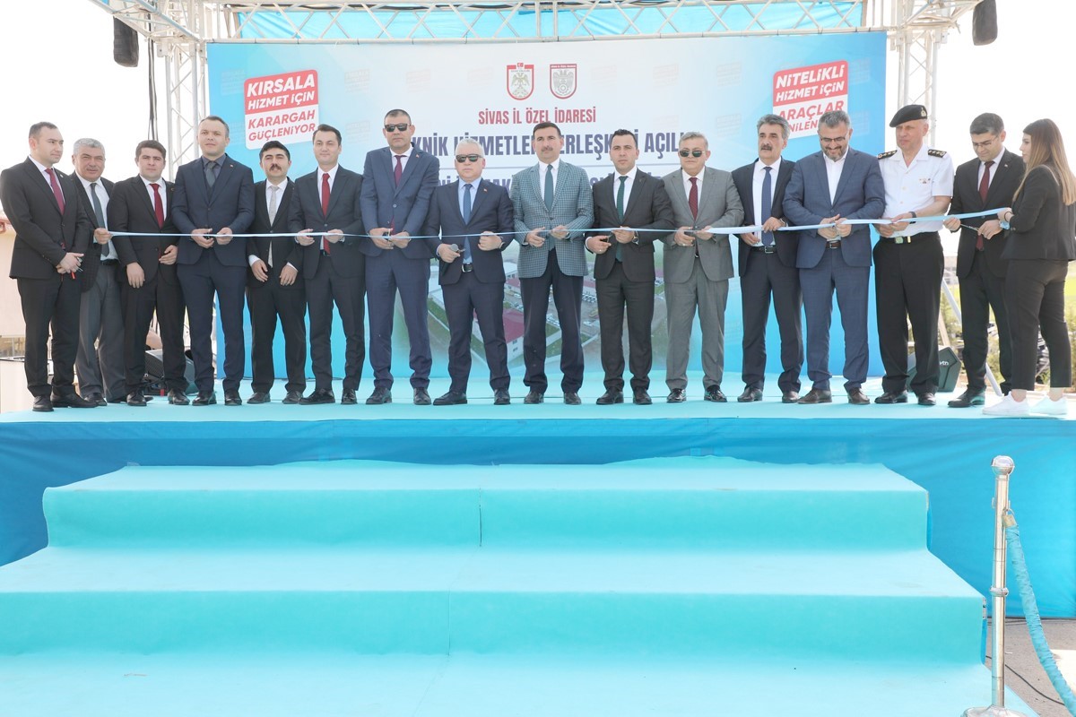 TEKNİK HİZMETLER YERLEŞKESİ HİZMETE GİRDİ