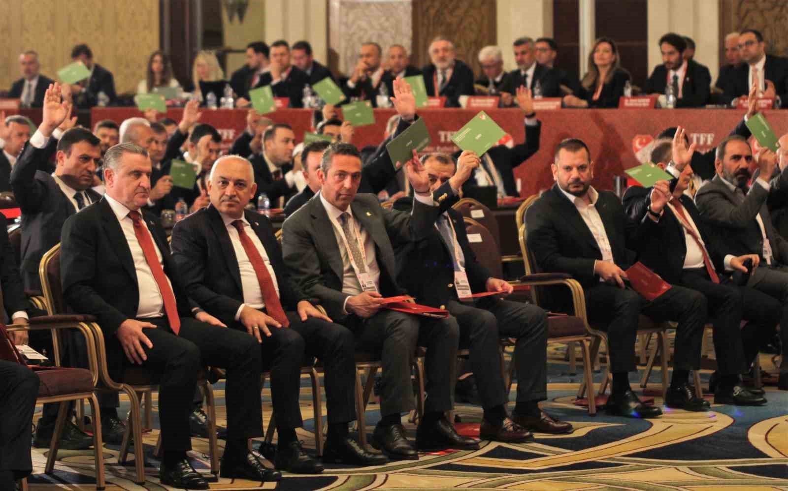 TÜRKİYE FUTBOL FEDERASYONU’NUN (TFF) OLAĞAN SEÇİMLİ GENEL KURULU, ANKARA’DA BİR