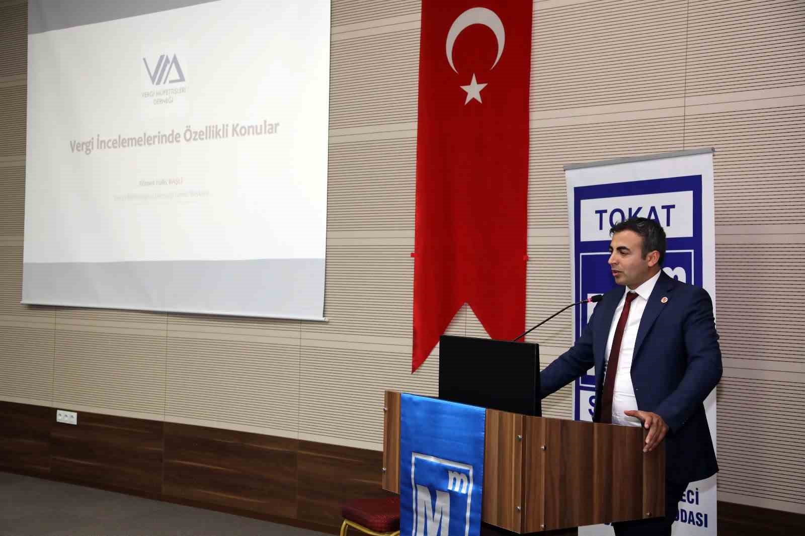 TOKAT GAZİOSMANPAŞA ÜNİVERSİTESİ TARAFINDAN “VERGİLEMEYE ZARİF DOKUNUŞLAR” SEMİNERİ GERÇEKLEŞTİRİLDİ.