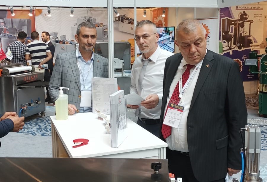 DTSO YÖNETİM KURULU BAŞKANI ERDOĞAN BIYIK BERABERİNDE BAŞKAN YARDIMCISI İBRAHİM