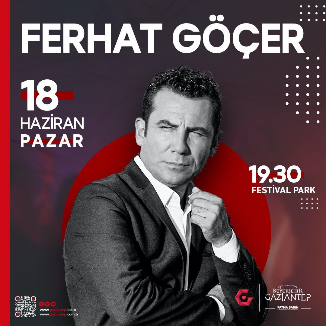 ÜNLÜ ŞARKICI FERHAT GÖÇER, FESTİVAL PARK’TA SEVENLERİYLE BULUŞUYOR