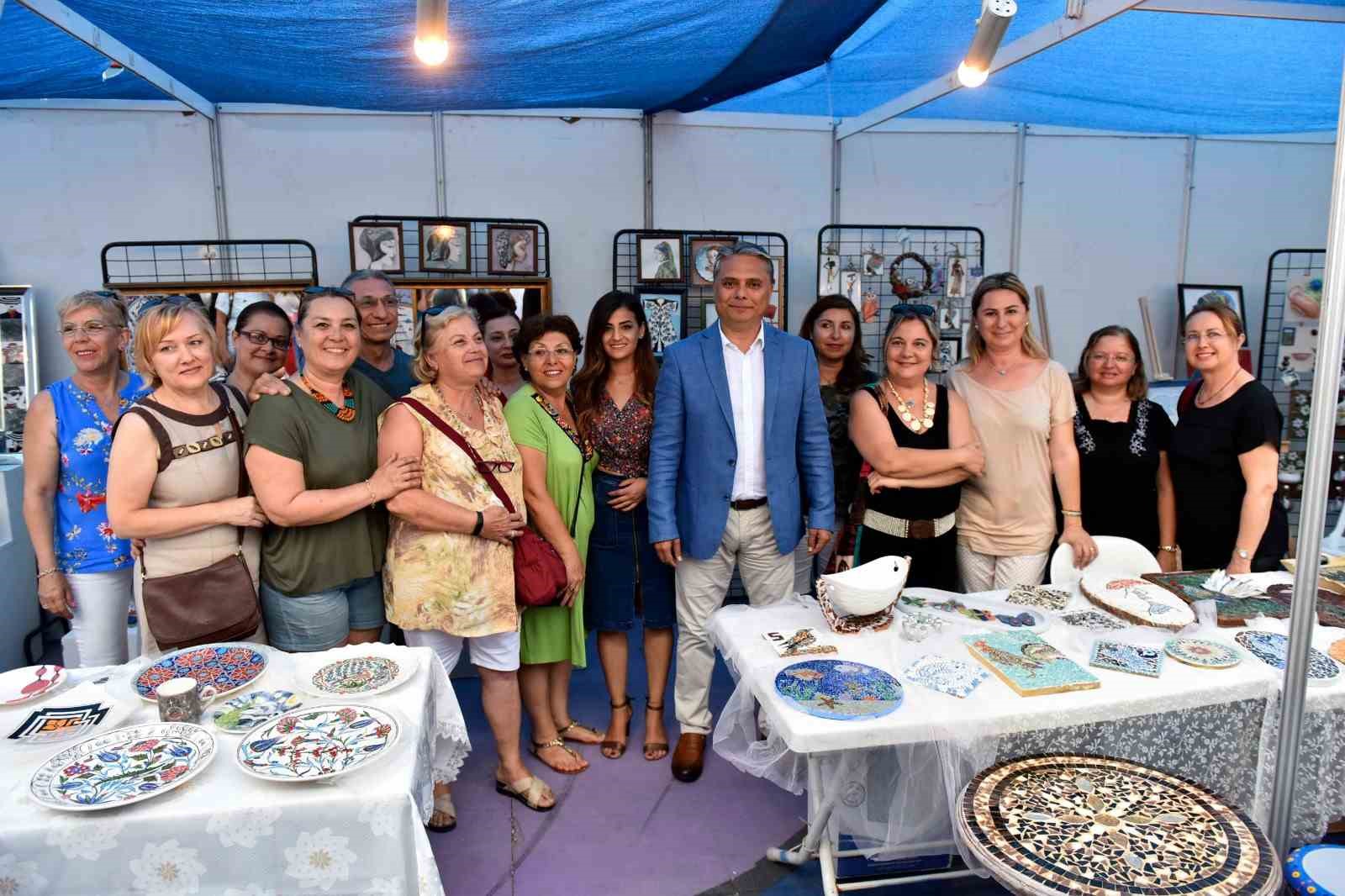 MURATPAŞA BELEDİYESİ’NİN MESLEKİ EĞİTİM, SANAT VE HOBİ KURSLARININ YILSONU SERGİSİ