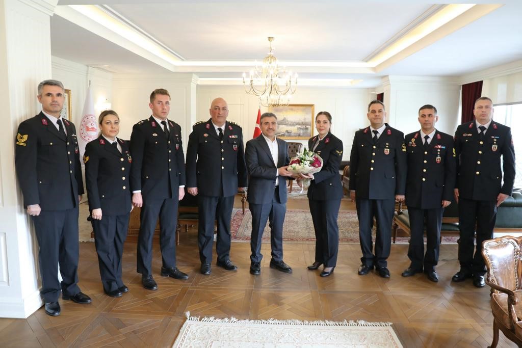 VALİ ATAY, JANDARMA TEŞKİLATININ 184. KURULUŞ YIL DÖNÜMÜ VESİLESİYLE, İL
